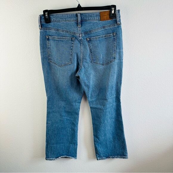 J Crew‎ Reimagined Demi Boot Crop Distressed Knees Size 29 - Picture 4 of 4